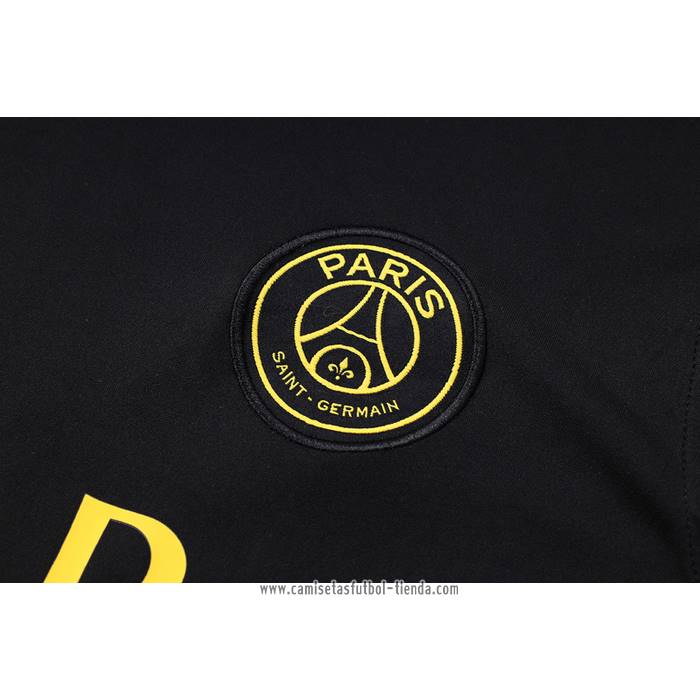 Camiseta de Entrenamiento Paris Saint-Germain Jordan 2023 2024 Sin Mangas Negro